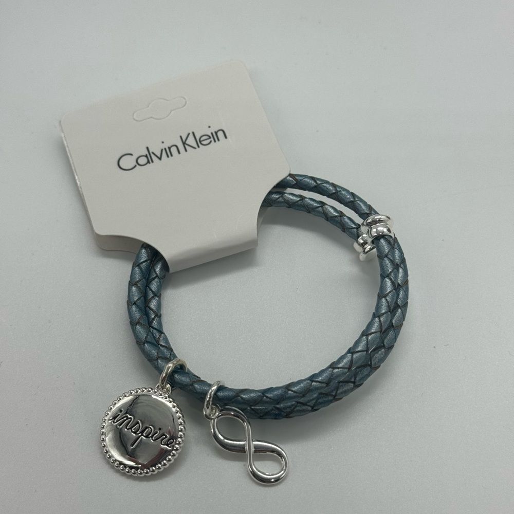 Calvin Klein Blue Wrap Inspire Infinity Bracelet